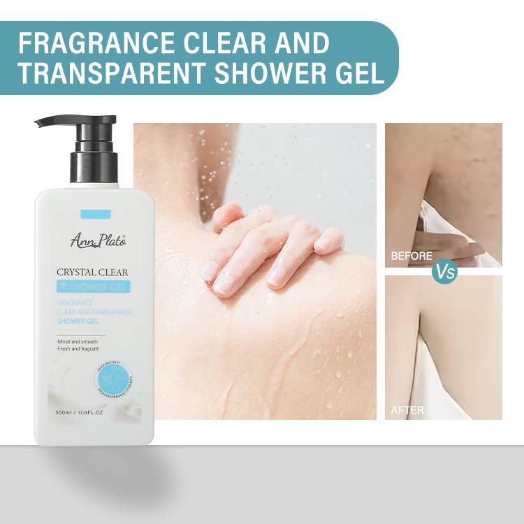 FRAGRANCE CLEAR AND TRANSPARENT SHOWER GEL